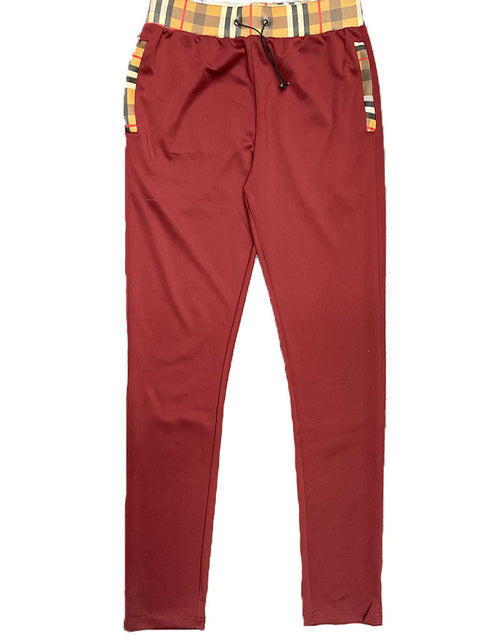 Load image into Gallery viewer, Checkered Detail Track Pant