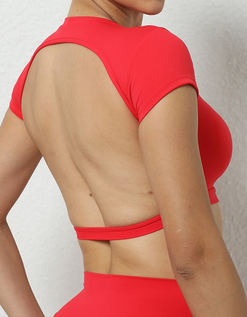 Load image into Gallery viewer, Hearuisavy Sports Shirts Breathable Workout Sportswear Fitness