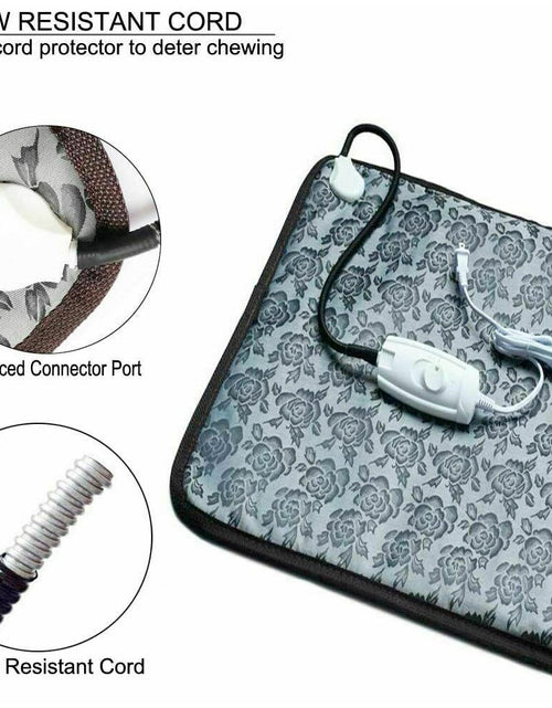 Load image into Gallery viewer, Thermal Heating Waterproof Bed Pad for Pets with Adjustable