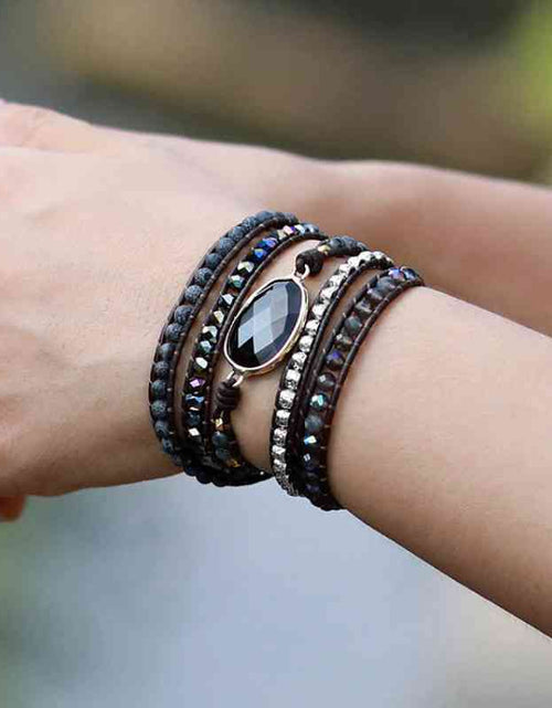 Load image into Gallery viewer, Agate Beaded Bracelet