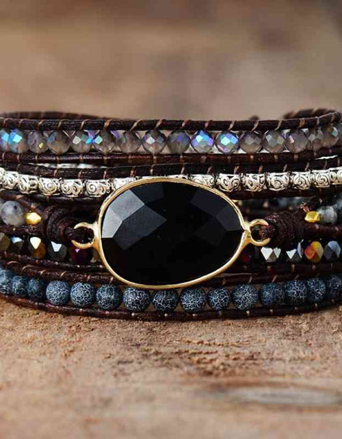 Load image into Gallery viewer, Agate Beaded Bracelet