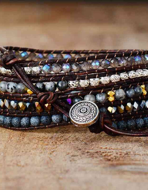 Load image into Gallery viewer, Agate Beaded Bracelet