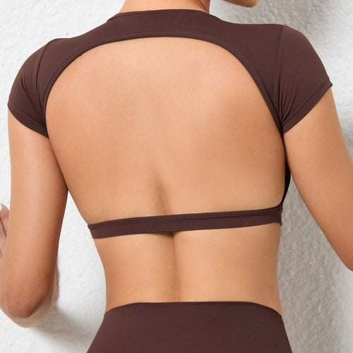 Hearuisavy Sports Shirts Breathable Workout Sportswear Fitness