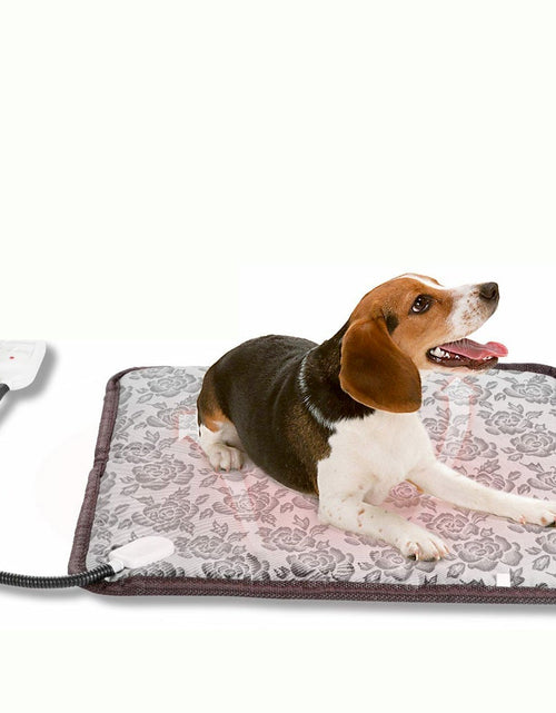 Load image into Gallery viewer, Thermal Heating Waterproof Bed Pad for Pets with Adjustable
