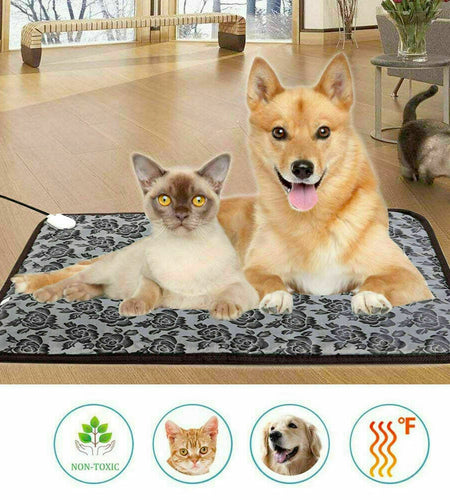 Thermal Heating Waterproof Bed Pad for Pets with Adjustable