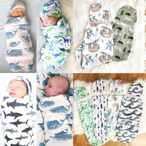 Load image into Gallery viewer, Newborn Baby Sleeping Bag Cute Cartoon Animal
