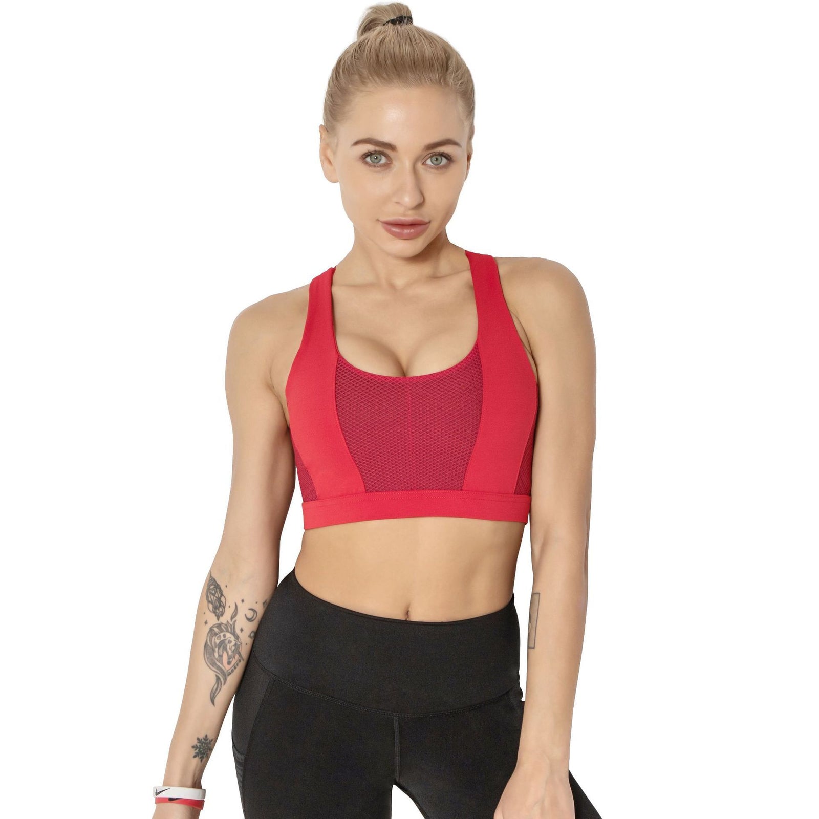 GymFitness Tank Top Women Push Up Sexy Short Top