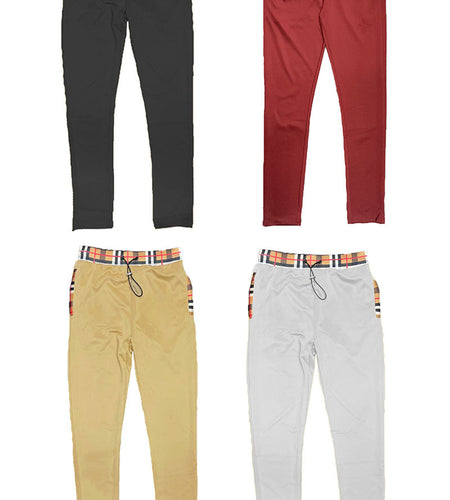 Checkered Detail Track Pant