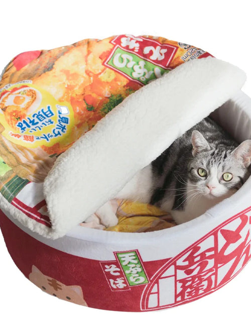 Load image into Gallery viewer, Pet Ramen Cushion Bed
