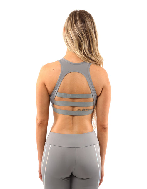 Load image into Gallery viewer, Laguna Sports Bra - Grey
