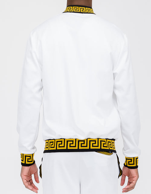 Load image into Gallery viewer, Lion Head Embroidery Status Track Jacket
