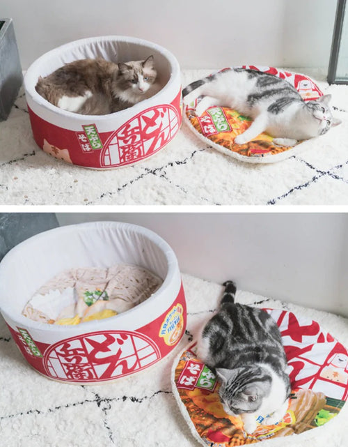 Load image into Gallery viewer, Pet Ramen Cushion Bed
