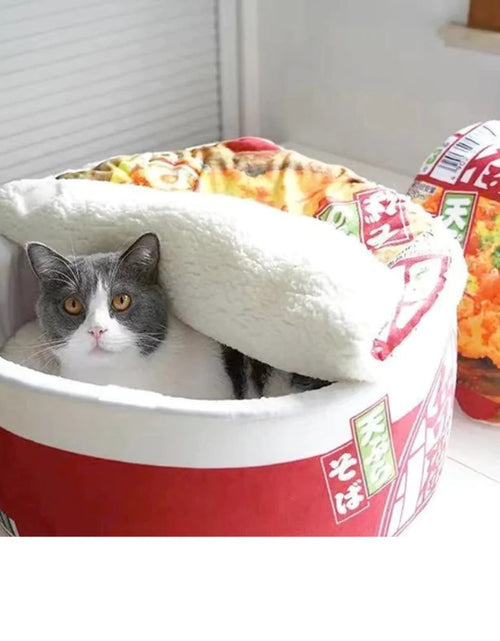 Load image into Gallery viewer, Pet Ramen Cushion Bed
