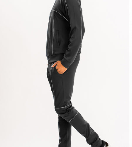 Reflective Piping Detailed Track Suit