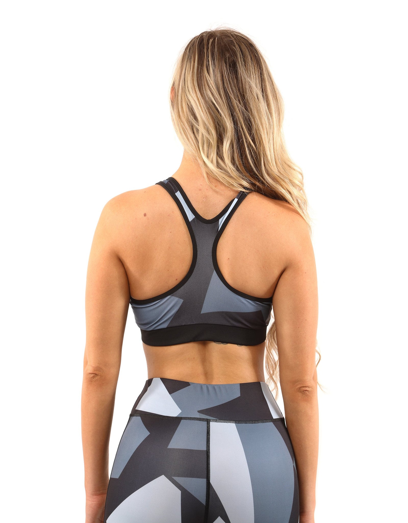 Bondi Set - Leggings & Sports Bra - Black/Grey