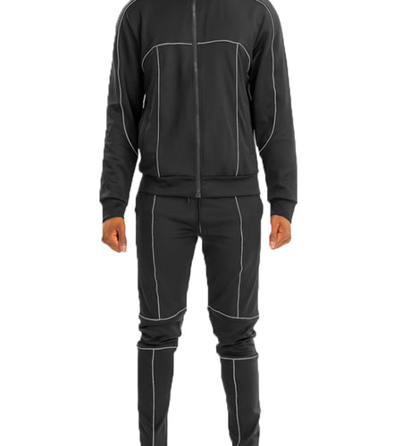 Reflective Piping Detailed Track Suit