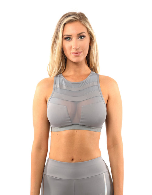 Load image into Gallery viewer, Laguna Sports Bra - Grey
