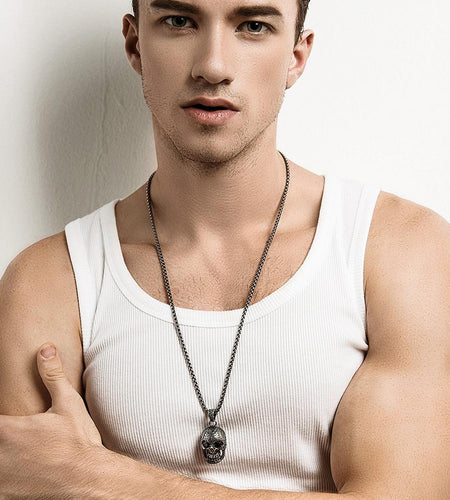 Skull Pendant Necklace