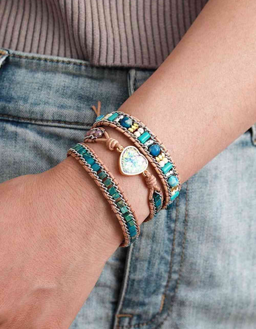 Load image into Gallery viewer, Heart Layered Bracelet
