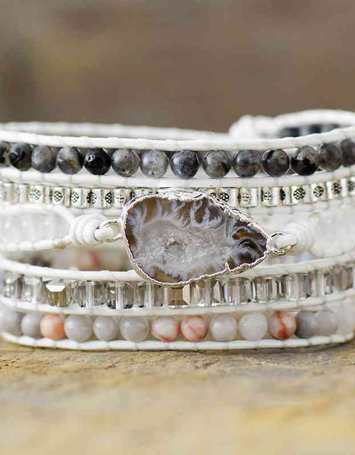 Load image into Gallery viewer, Natural Stone Layered Bracelet
