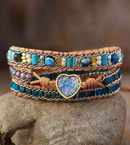 Heart Layered Bracelet